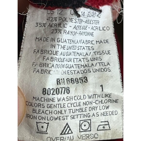 Retro Plaid Maxi Dress 12 Red Tartan Checks Boho Western Classic Chic Indie Folk - Picture 8 of 9